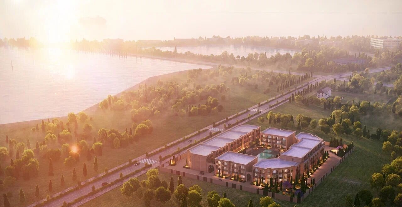 квартира г Евпатория пгт Заозерное Одиссей residence в районе оз. Мойнаки, уч. 3 фото 2