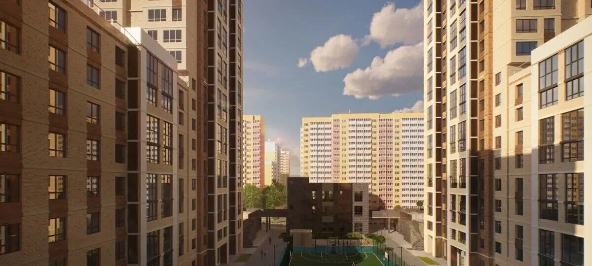 квартира г Краснодар р-н Прикубанский проезд им. Репина 1 ЖК «Репин-Парк» фото 1