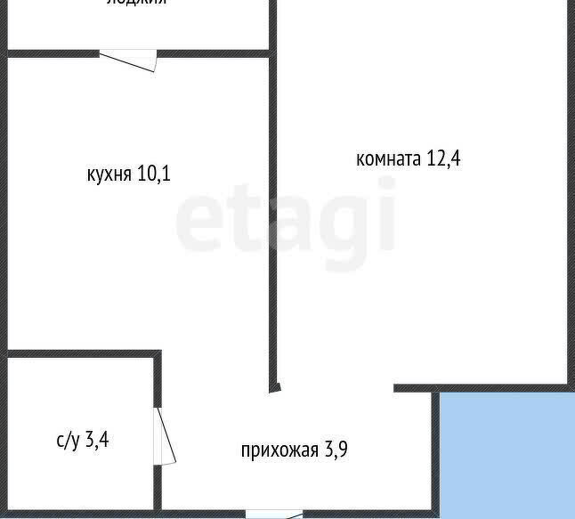 квартира г Краснодар р-н Прикубанский ул Западный Обход 42/3к 3 фото 1
