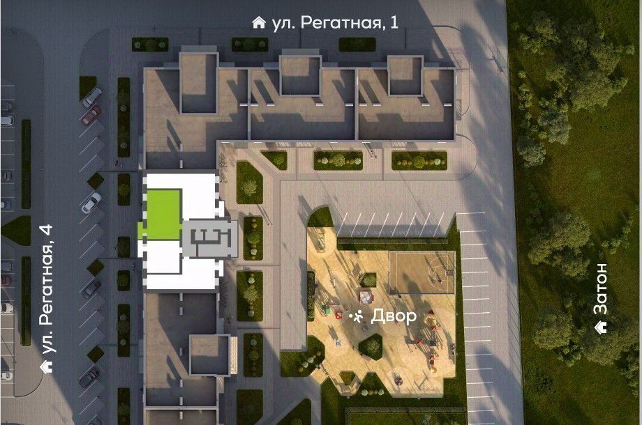 квартира г Красноярск р-н Свердловский ул Регатная фото 4