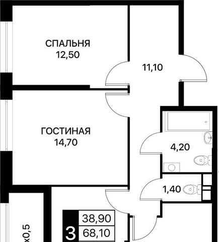 р-н Пролетарский дом 102/1с 3 фото