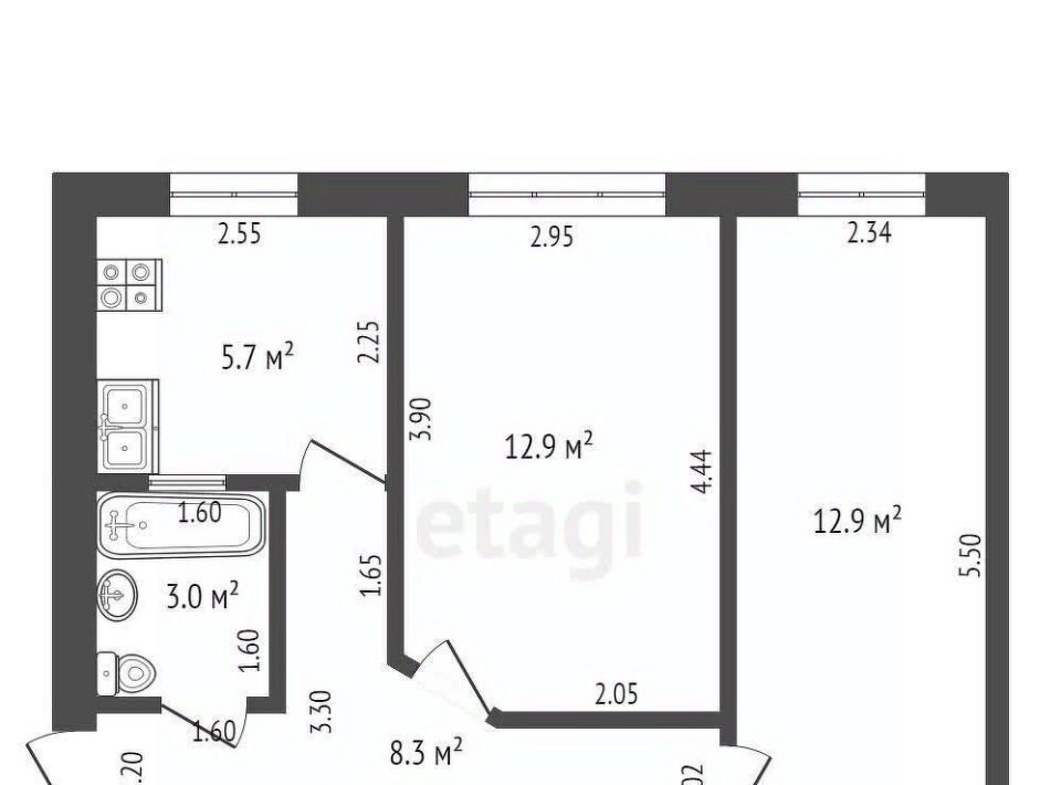 квартира г Самара Российская ул Ново-Садовая 285 фото 2