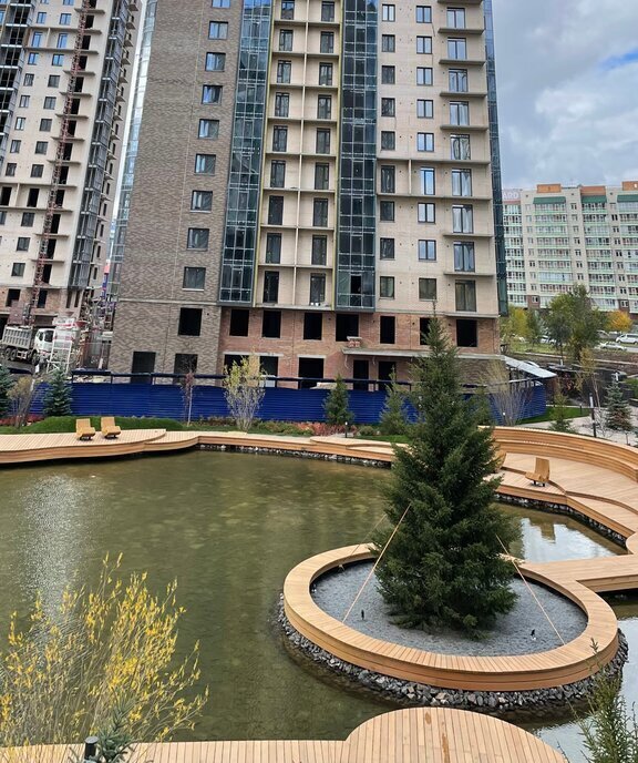 квартира г Красноярск р-н Советский ул Авиаторов 24 микрорайон SCANDIS OZERO фото 12