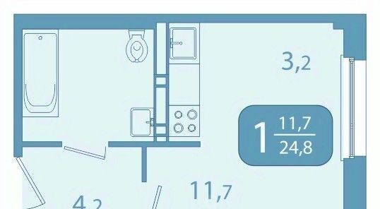 квартира г Томск р-н Октябрьский ул Юрия Ковалева 47 фото 1