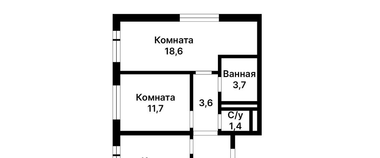 квартира г Котельники р-н мкр Парковый Котельники, 1к 21 фото 2