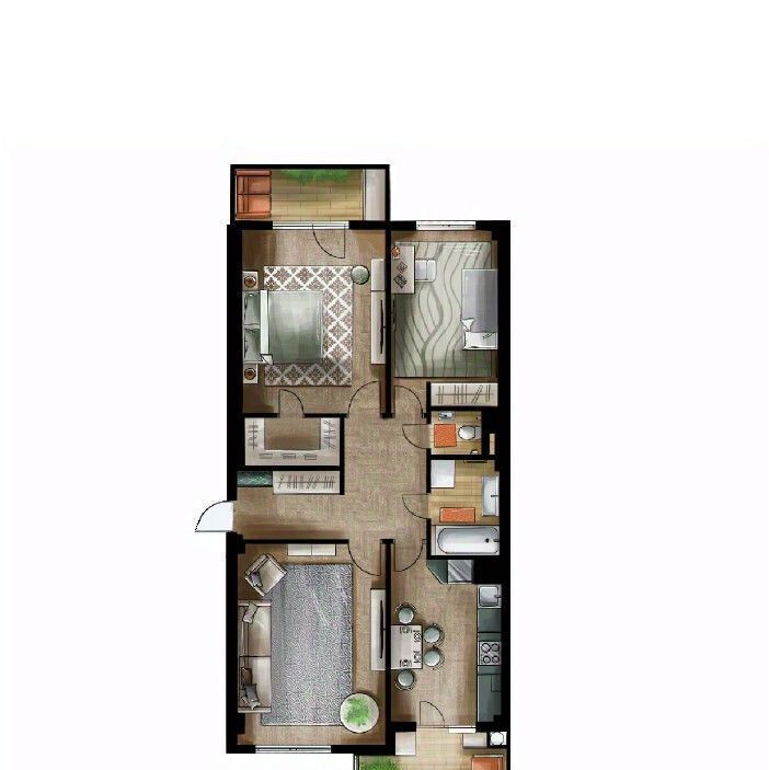 квартира г Феодосия пер Индустриальный 4 ЖК «Уютный» фото 3