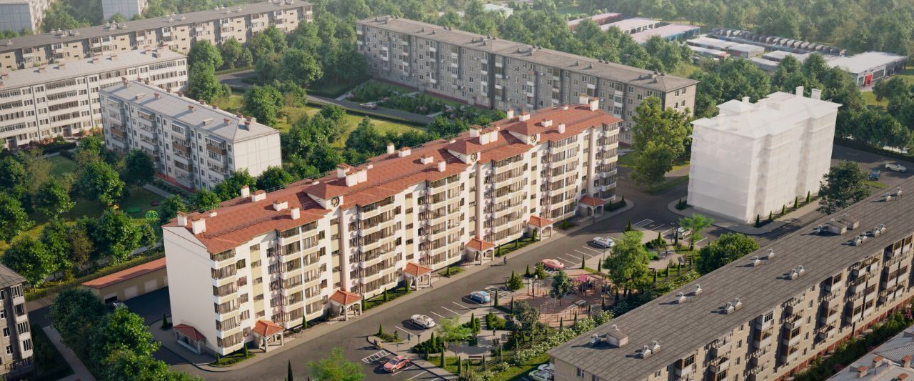 квартира г Феодосия пер Индустриальный 4 ЖК «Уютный» фото 5