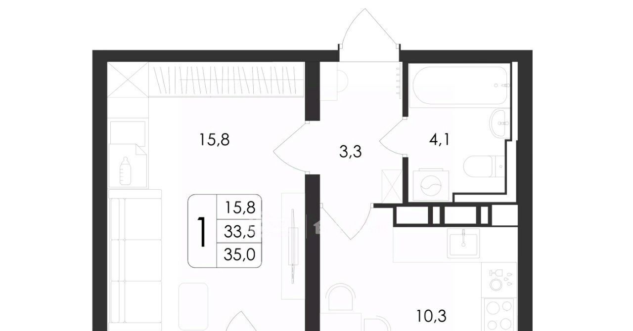 квартира г Воронеж р-н Центральный ул Загоровского 5/2 фото 1