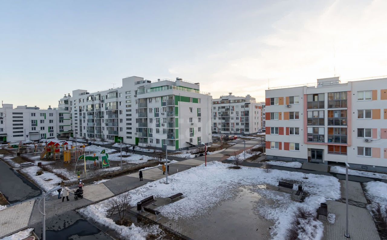 квартира г Тюмень р-н Восточный ЖК «Апрель» ул. Червишевский Тракт, 45к 10 фото 23