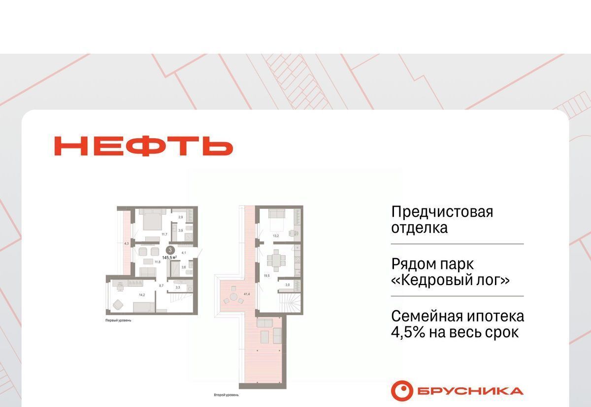 квартира г Сургут ЖК «Нефть» 1-й, 1-й мкр фото 1