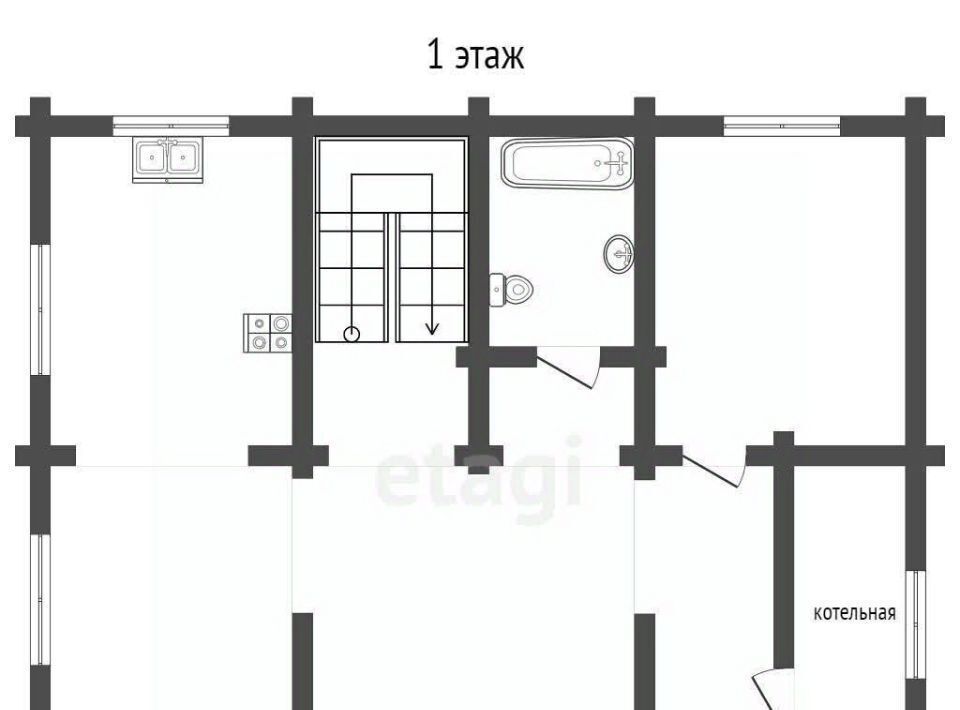 дом р-н Тюменский с Кулига Сказка кп фото 3