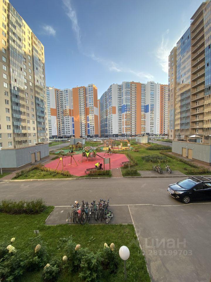 квартира г Санкт-Петербург п Парголово ЖК «Чистое небо» ул Верхне-Каменская 3/2 округ Коломяги, Ленинградская область фото 27