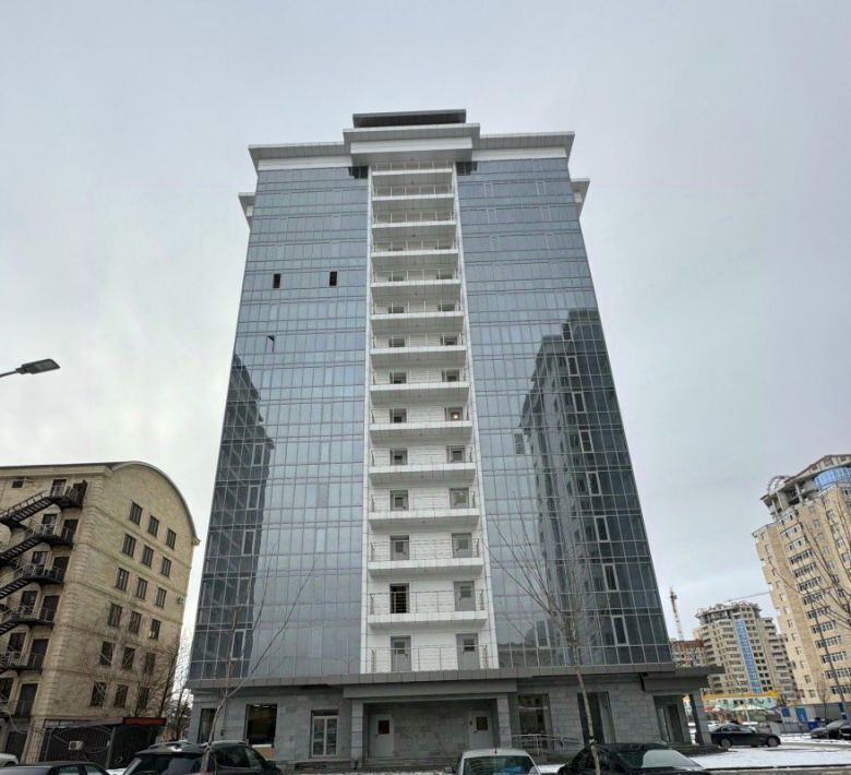 квартира г Грозный р-н Заводской ул. Муслима Г. Гайрбекова, 68к 1 фото 1