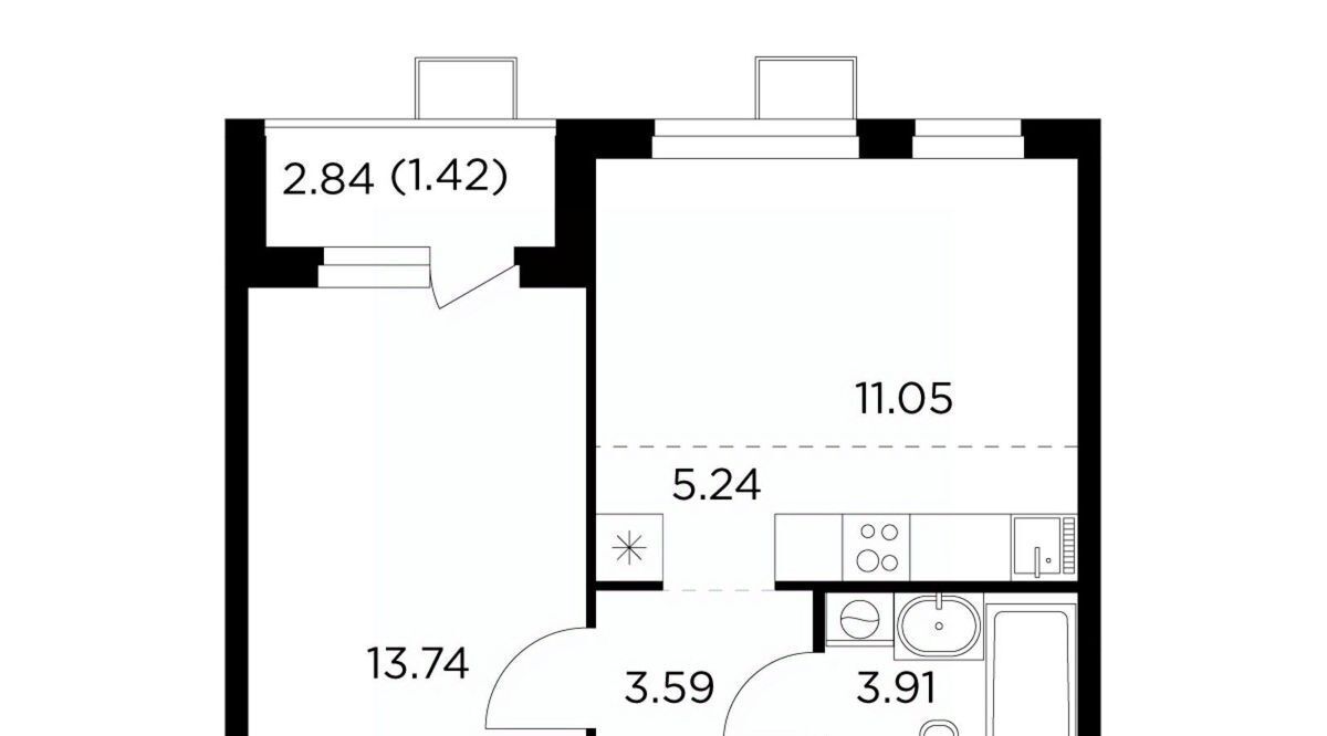 квартира г Пушкино ЖК Новое Пушкино к 23, Медведково фото 1
