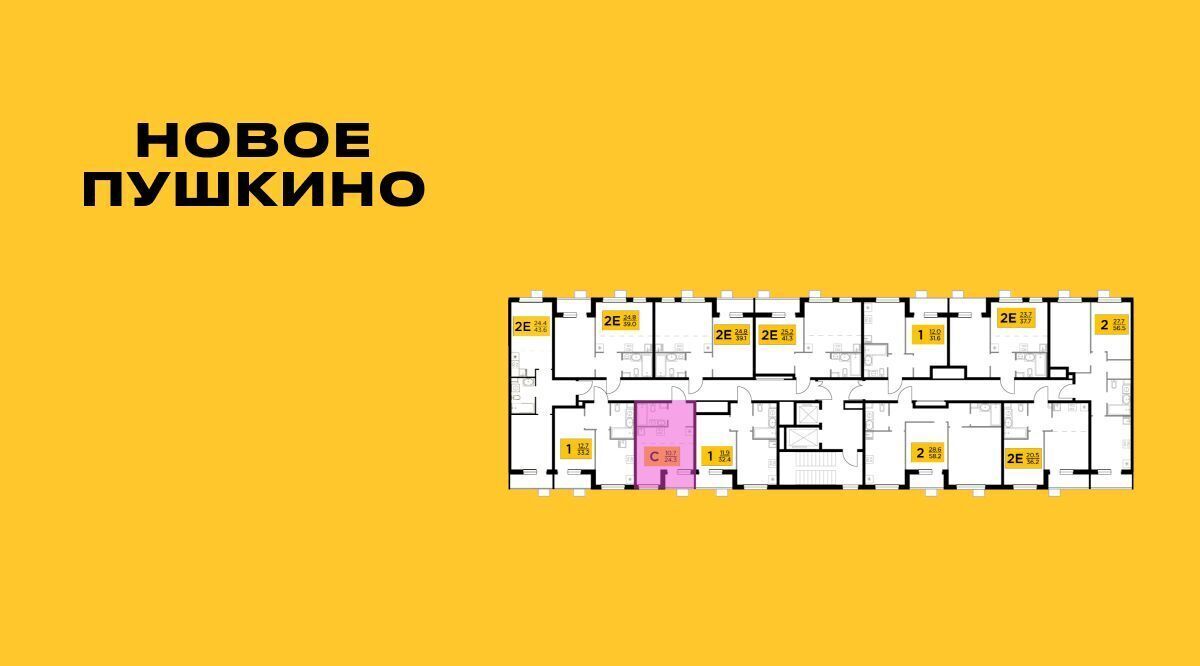 квартира г Пушкино ЖК Новое Пушкино Медведково фото 2