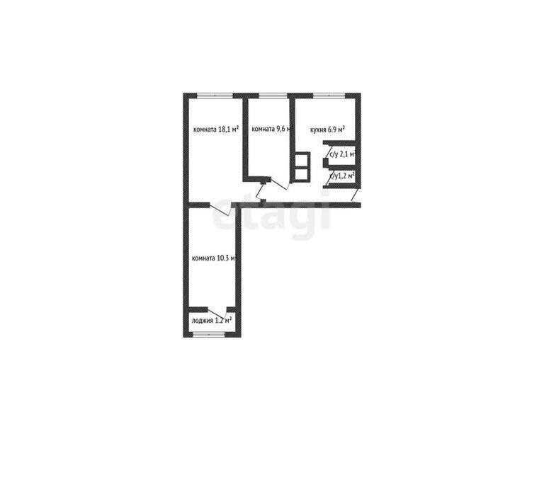 квартира г Краснодар р-н Карасунский ул им. Игнатова 41 фото 1
