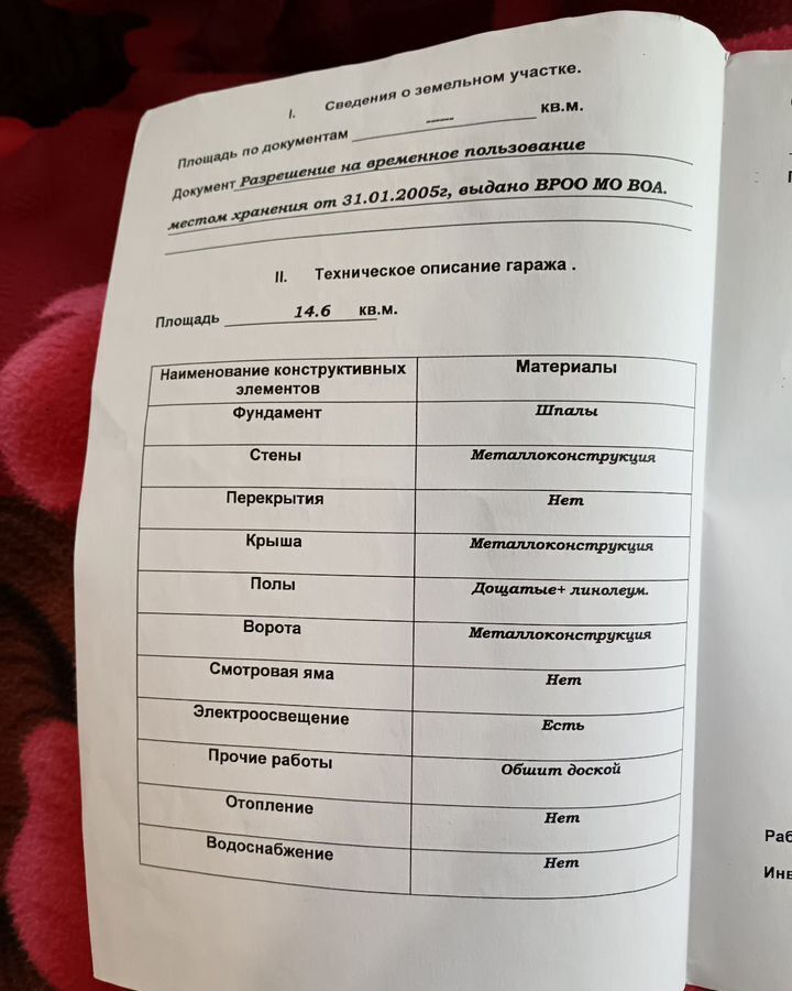 гараж г Санкт-Петербург метро Приморская Остров Декабристов округ Остров Декабристов фото 3