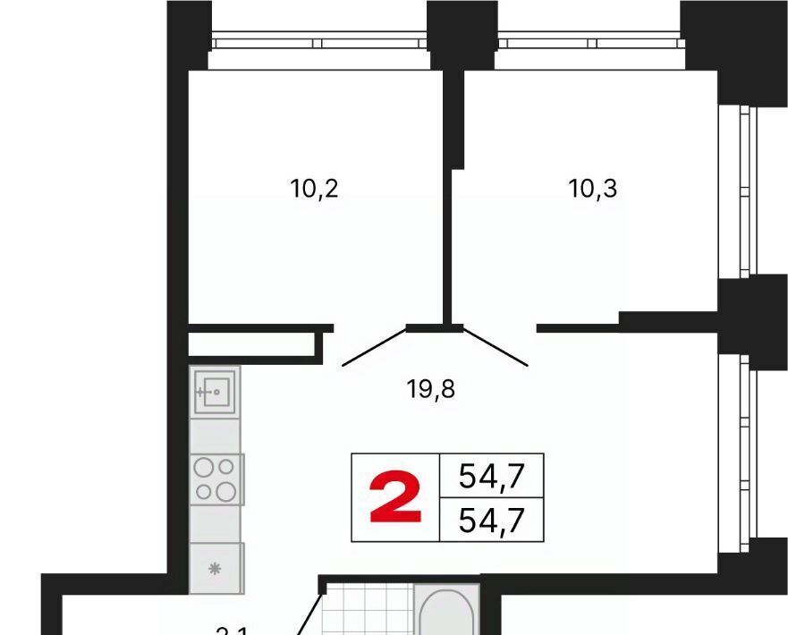 квартира г Москва метро Андроновка ул Басовская 16с/3 фото 2