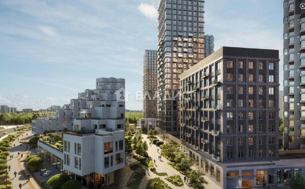 квартира г Москва метро Нагатинская наб Марка Шагала 11к/2 фото 13