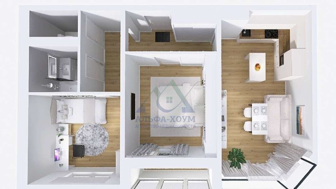 квартира г Оренбург р-н Дзержинский ул Рокоссовского 25 фото 6