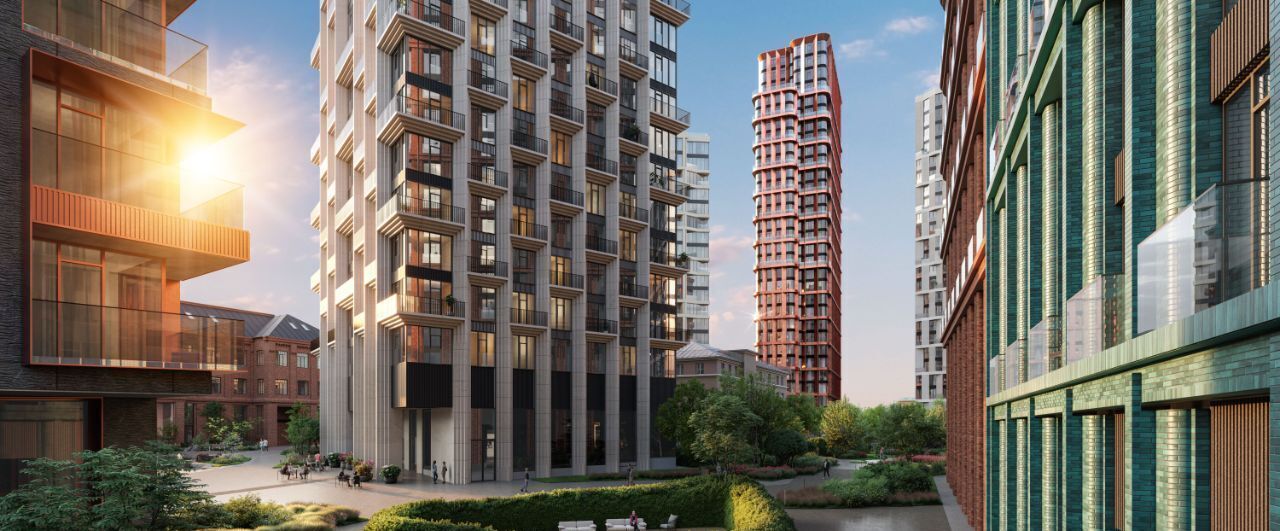 квартира г Москва метро Баррикадная Тишинский Бульвар жилой комплекс фото 3