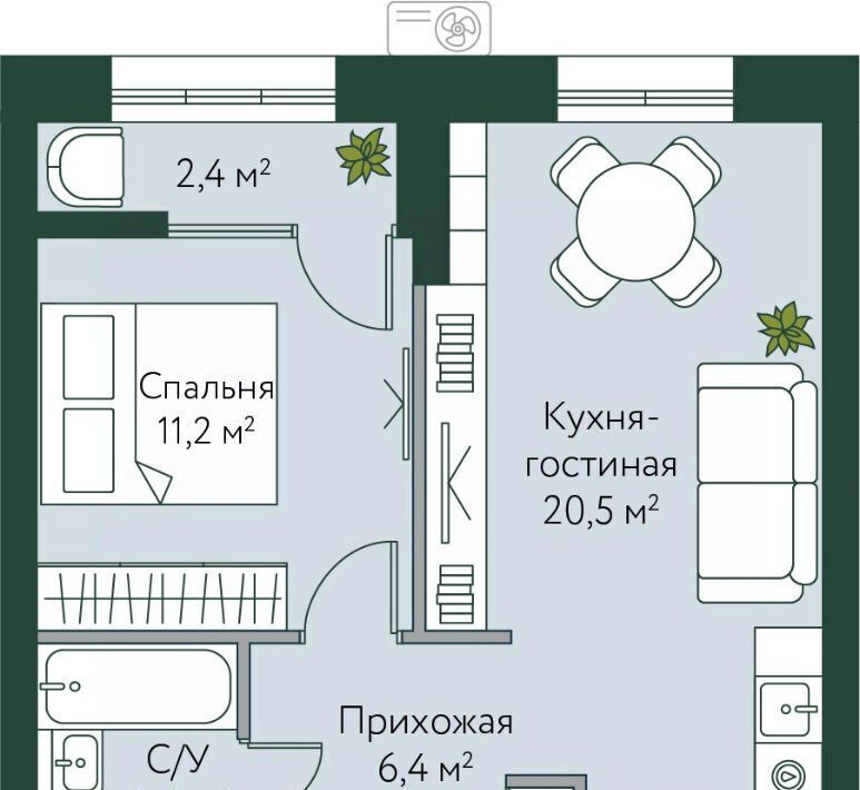 квартира г Волгоград р-н Советский ул Новосибирская 74 фото 1