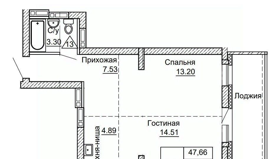 квартира г Барнаул р-н Центральный ул Никитина 41 фото 1