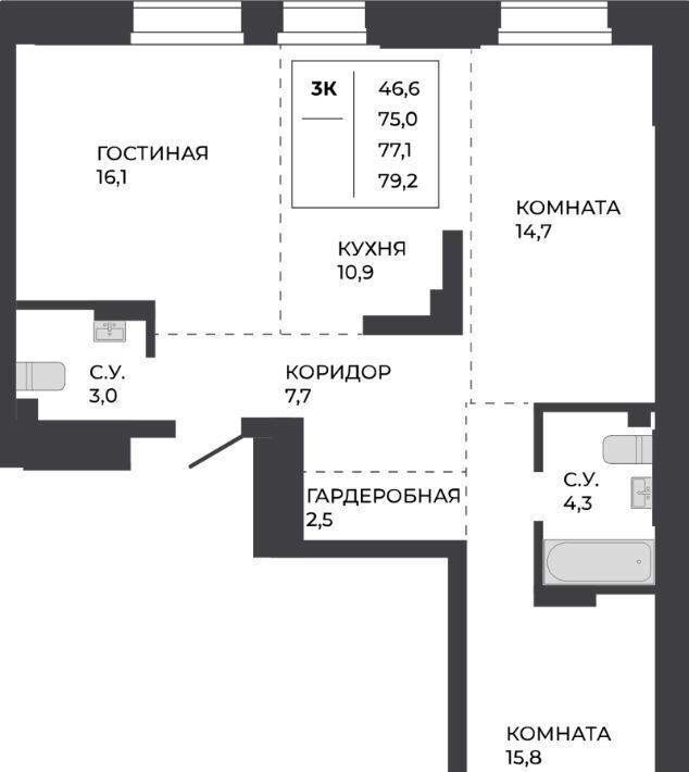 квартира г Барнаул р-н Индустриальный ул Шумакова 7к/2 фото 1