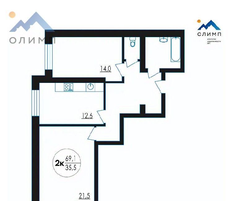 квартира г Ярославль р-н Заволжский Тверицы ул Стопани 46к/2 фото 1