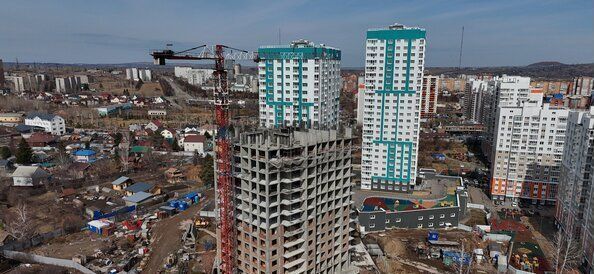 квартира г Красноярск р-н Октябрьский ул. Вильского/Лесопарковая, стр. 3 фото 8
