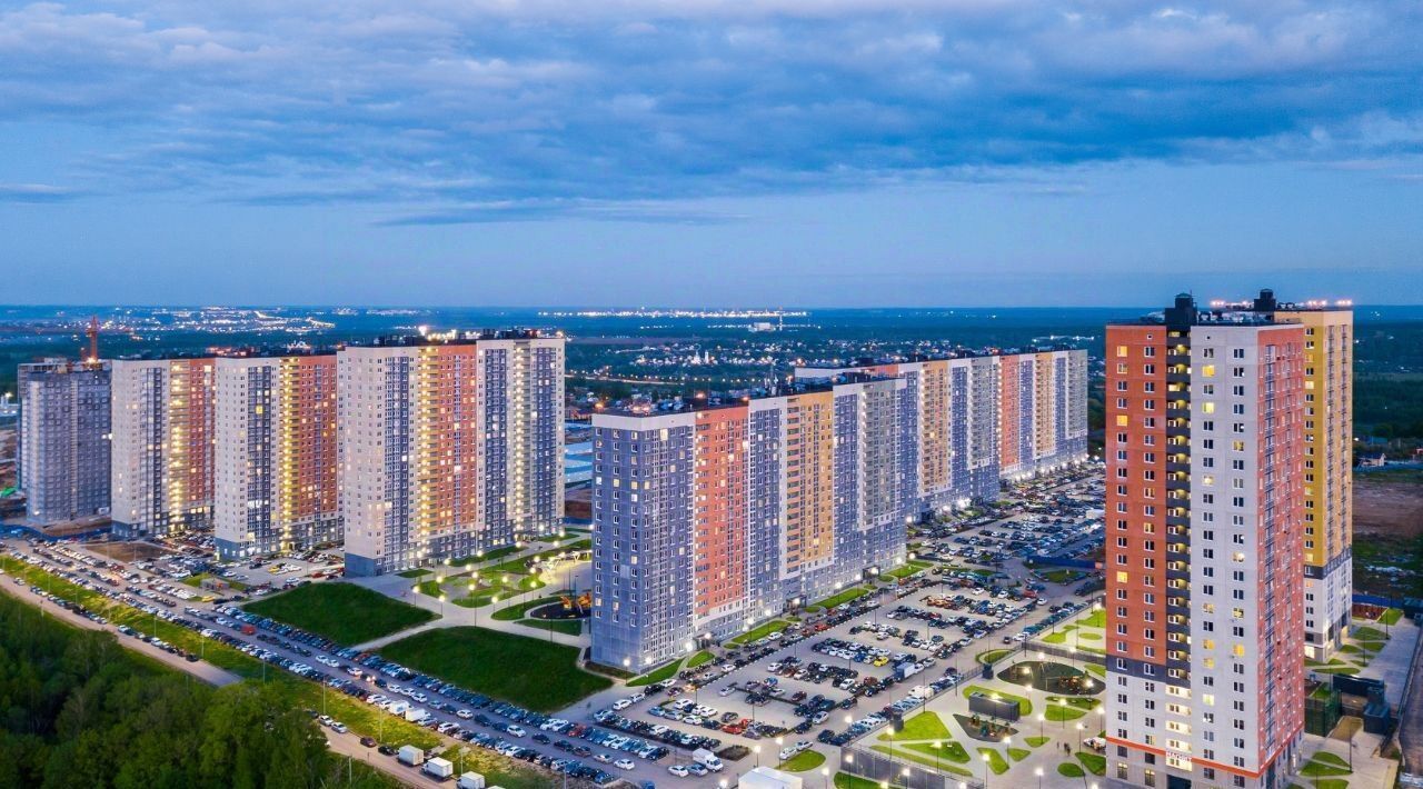 квартира г Нижний Новгород Горьковская ЖК КМ Анкудиновский Парк 50 д. Анкудиновка фото 4