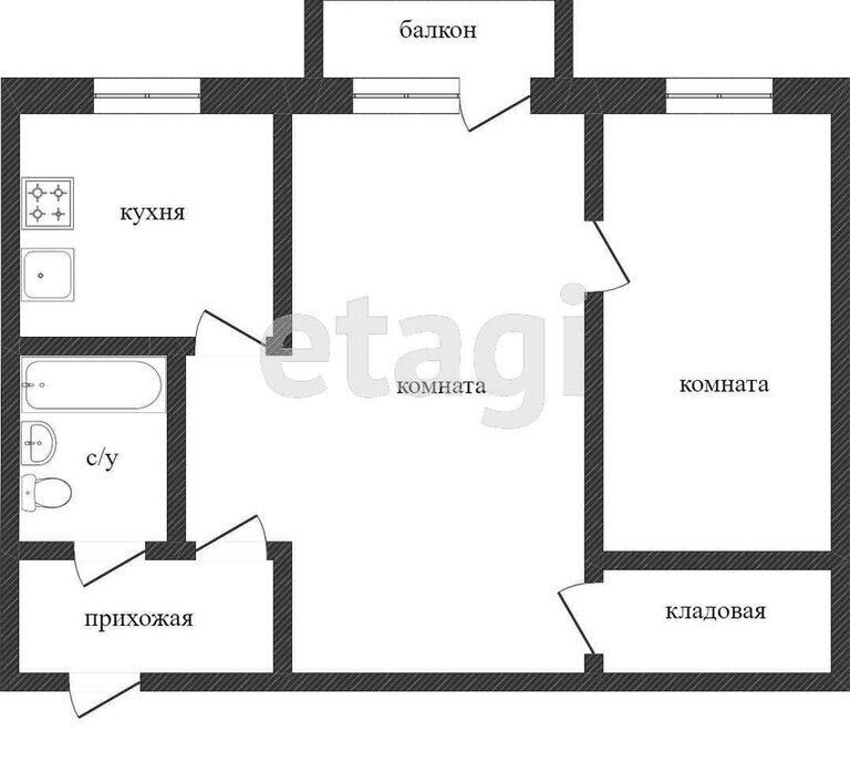 квартира г Миасс ул Молодежная 32 фото 1