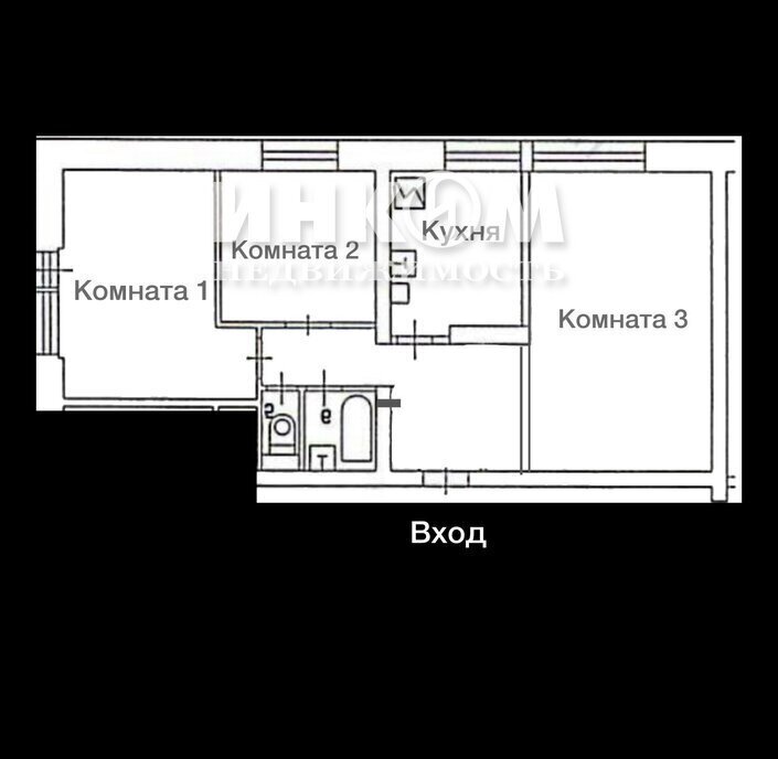 квартира г Москва ул Генерала Тюленева 29к/4 Генерала Тюленева фото 30