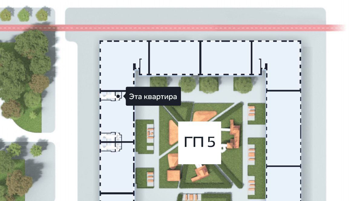 квартира г Тюмень р-н Центральный ул Новгородская 22 фото 2