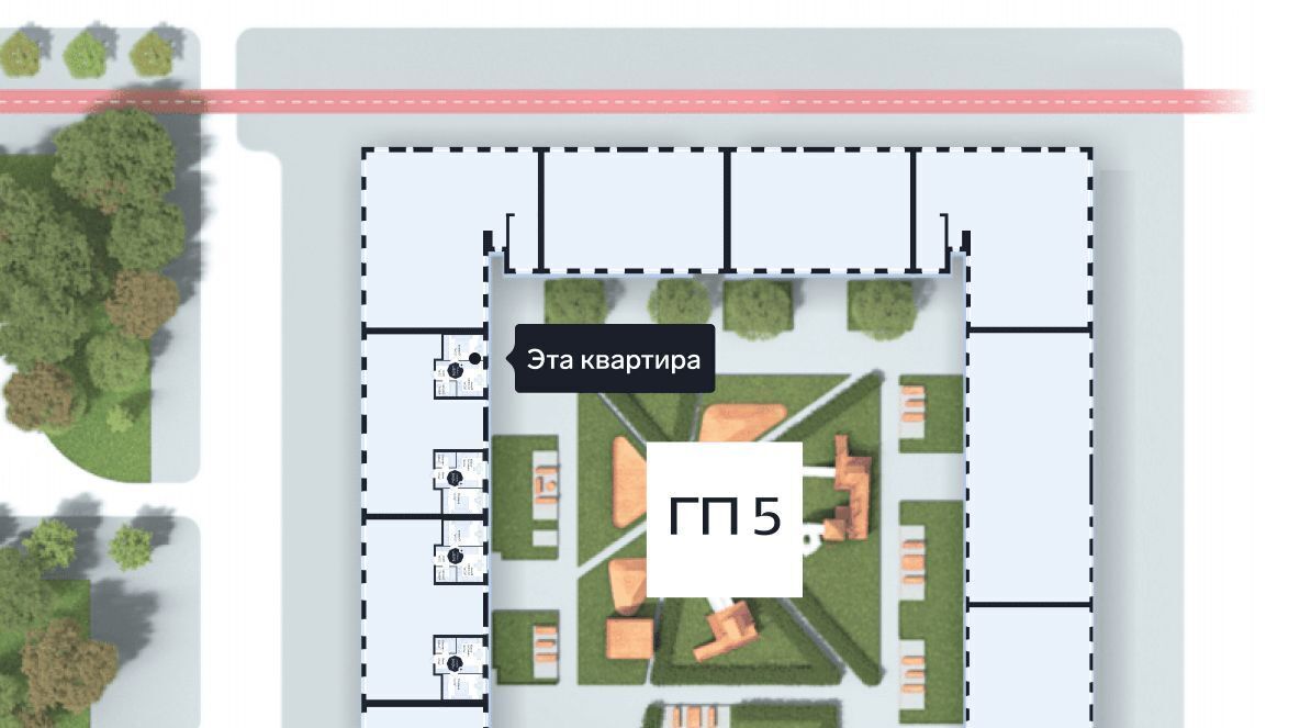 квартира г Тюмень р-н Центральный ул Новгородская 22 фото 2