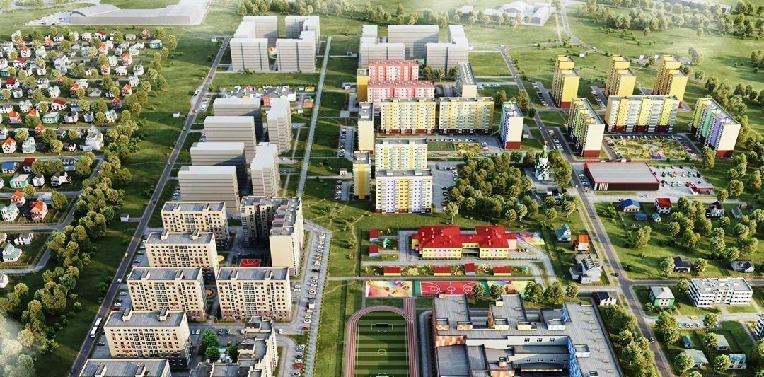 квартира г Калининград р-н Московский б-р Борисовский 13к/2 фото 2