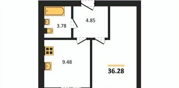квартира г Воронеж р-н Советский ул Курчатова 32 фото 1