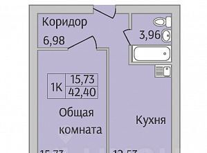 квартира г Новосибирск метро Площадь Гарина-Михайловского ул Юности 9 фото 1