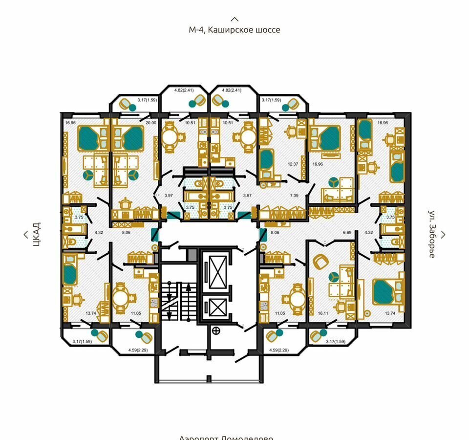 квартира г Домодедово ул Ледовская 33 фото 2