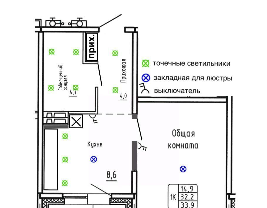 квартира г Новосибирск метро Площадь Гарина-Михайловского ЖК «Самоцветы» фото 1