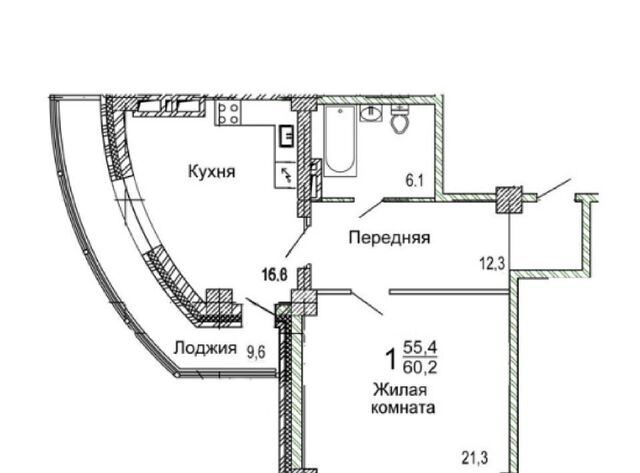 п Трудовое ул Мандельштама 7к/2 фото