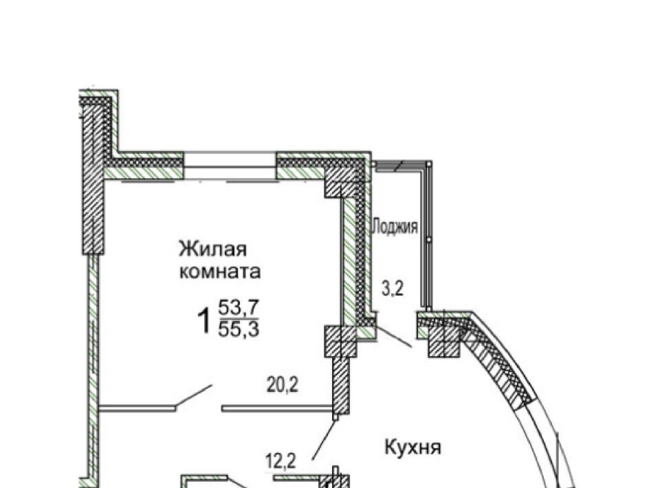 квартира г Владивосток п Трудовое ул Мандельштама 7к/1 фото 1