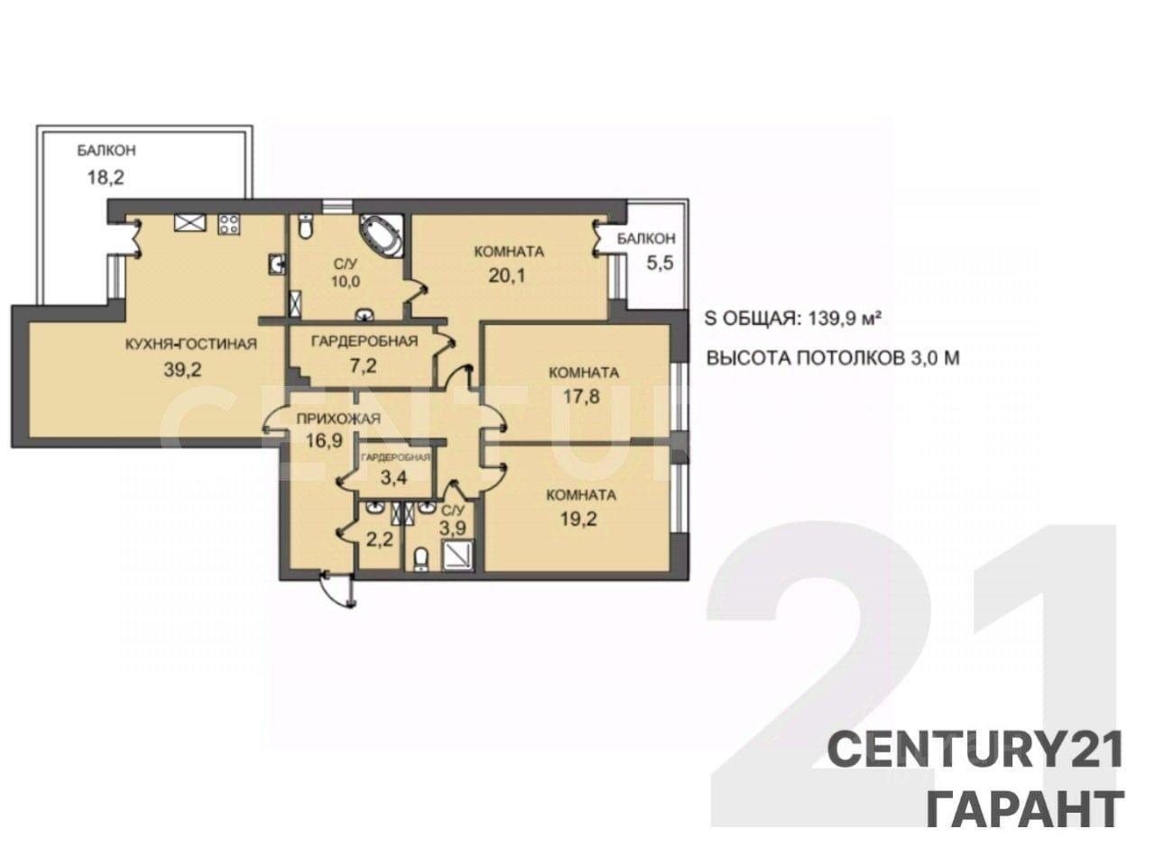квартира г Санкт-Петербург ш Петергофское 43/1 Duderhof Club, Ленинградская область фото 2