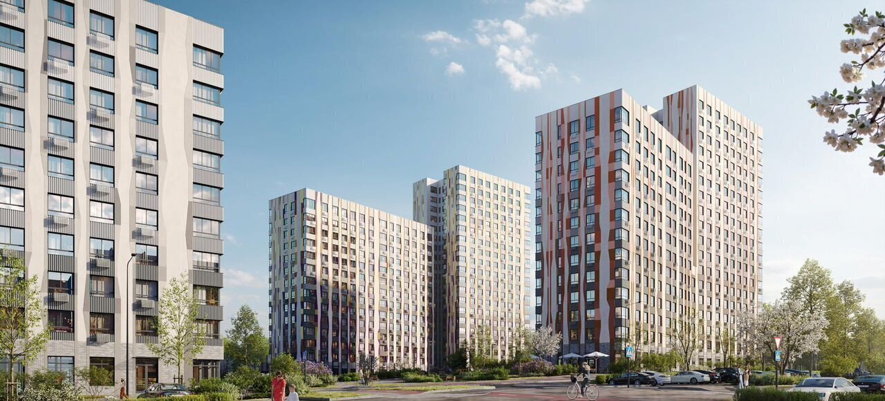 квартира г Москва п Филимонковское д Середнево ЖК «Цветочные Поляны Экопарк» р-н Филимонковское, Новомосковский административный округ, Филимонковский район, к 2 фото 12