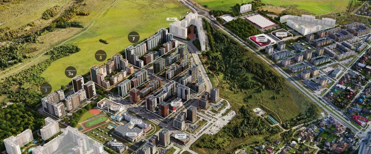 квартира г Пермь р-н Мотовилихинский ул Серебристая 3а фото 7