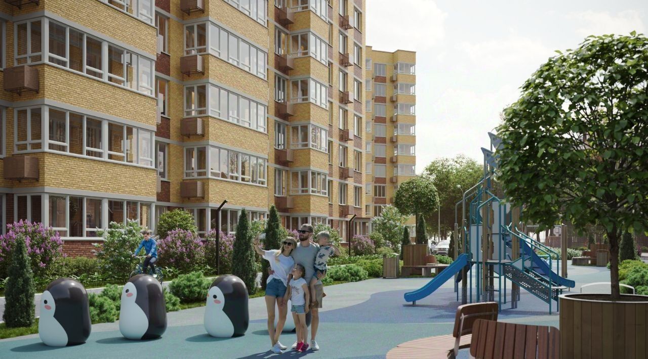квартира г Ростов-на-Дону р-н Железнодорожный б-р Платова 12 ЖК «Сезоны» Три сквера фото 4