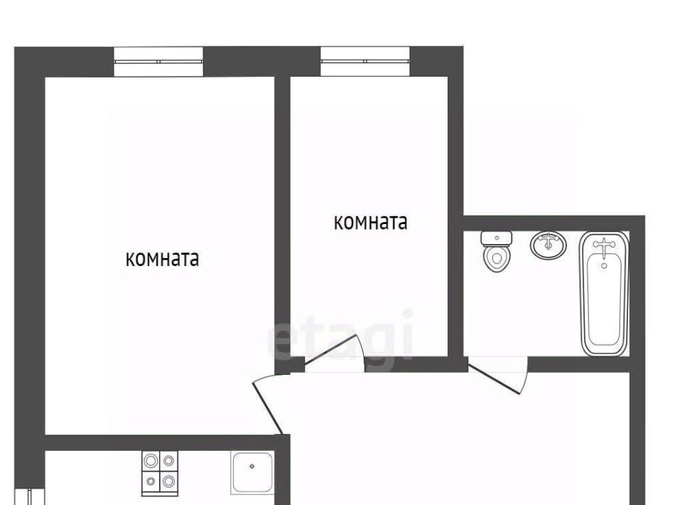 квартира г Петропавловск-Камчатский проезд Космический 5б фото 24