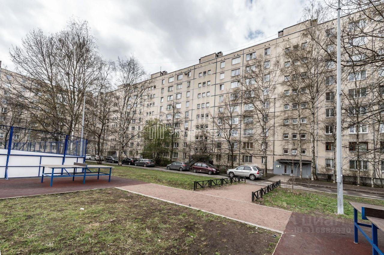 квартира г Санкт-Петербург р-н Невский пр-кт Солидарности 12/2 Ленинградская область фото 14