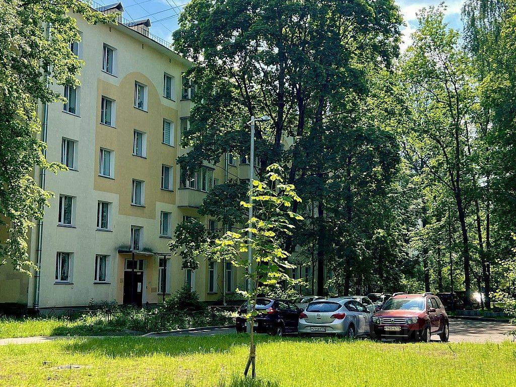 квартира г Санкт-Петербург р-н Калининский пр-кт Науки 12/4 округ Академическое, Ленинградская область фото 49