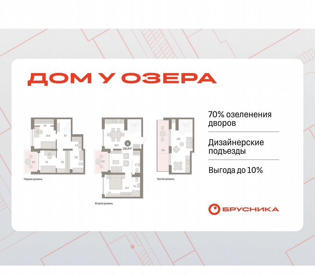 квартира г Тюмень р-н Центральный ул Муравленко 9 корп. 3 фото 1